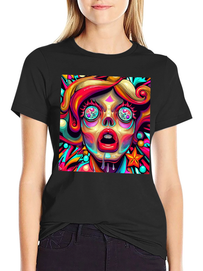 Psychedelic Art T-Shirt - Vivid Graphic Tee