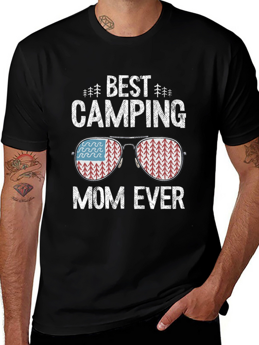 Best Camping Mom Ever Graphic T-Shirt