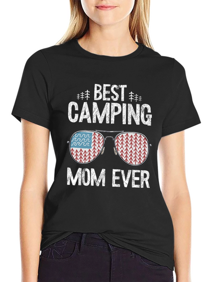 Best Camping Mom Ever Graphic T-Shirt