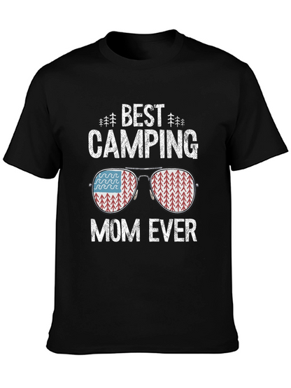 Best Camping Mom Ever Graphic T-Shirt