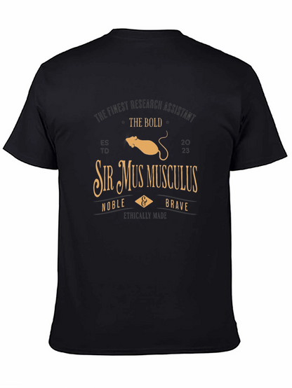 Sir Mus Musculus Research Assistant T-Shirt