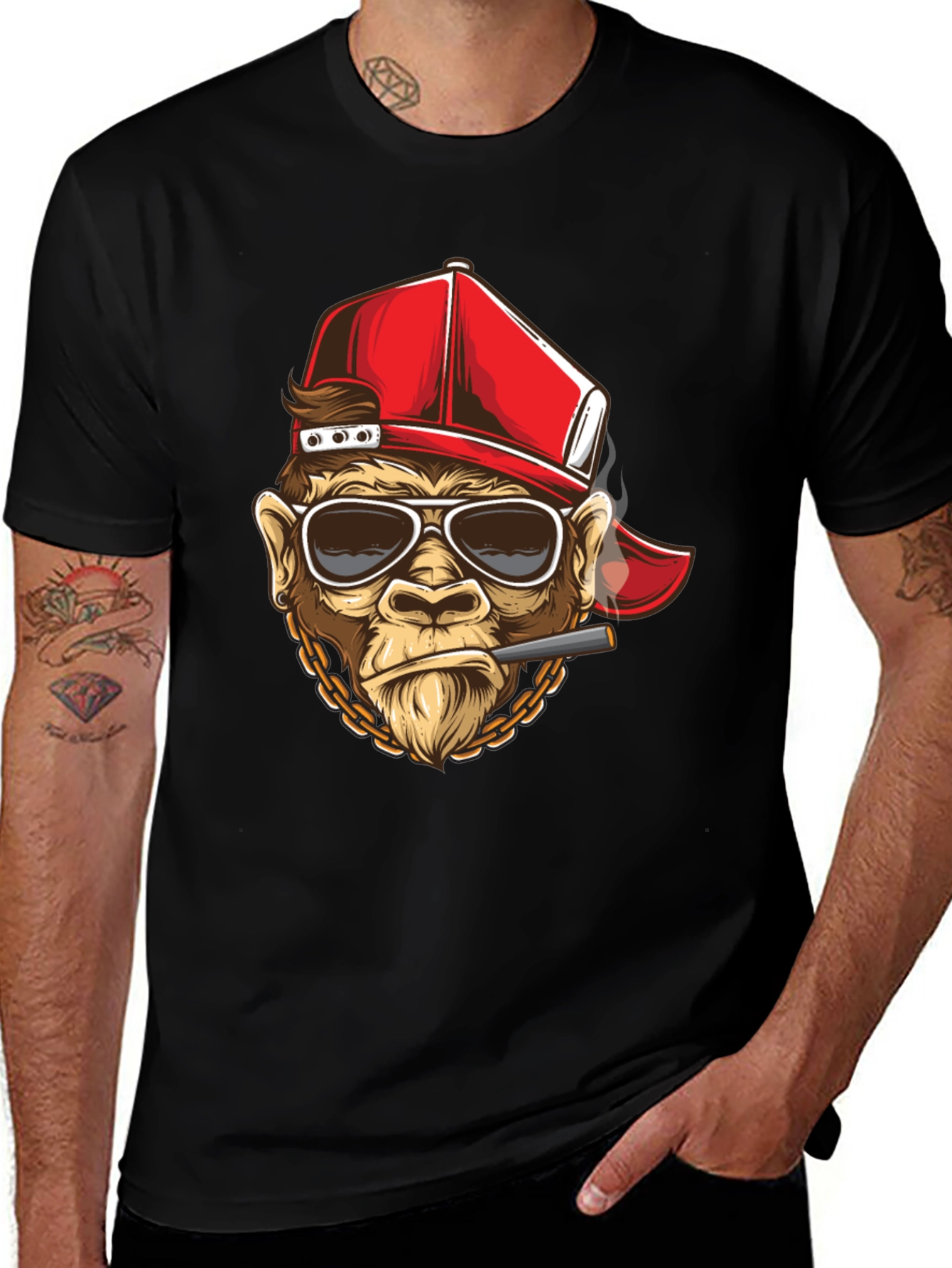Cool Ape Graphic T-Shirt