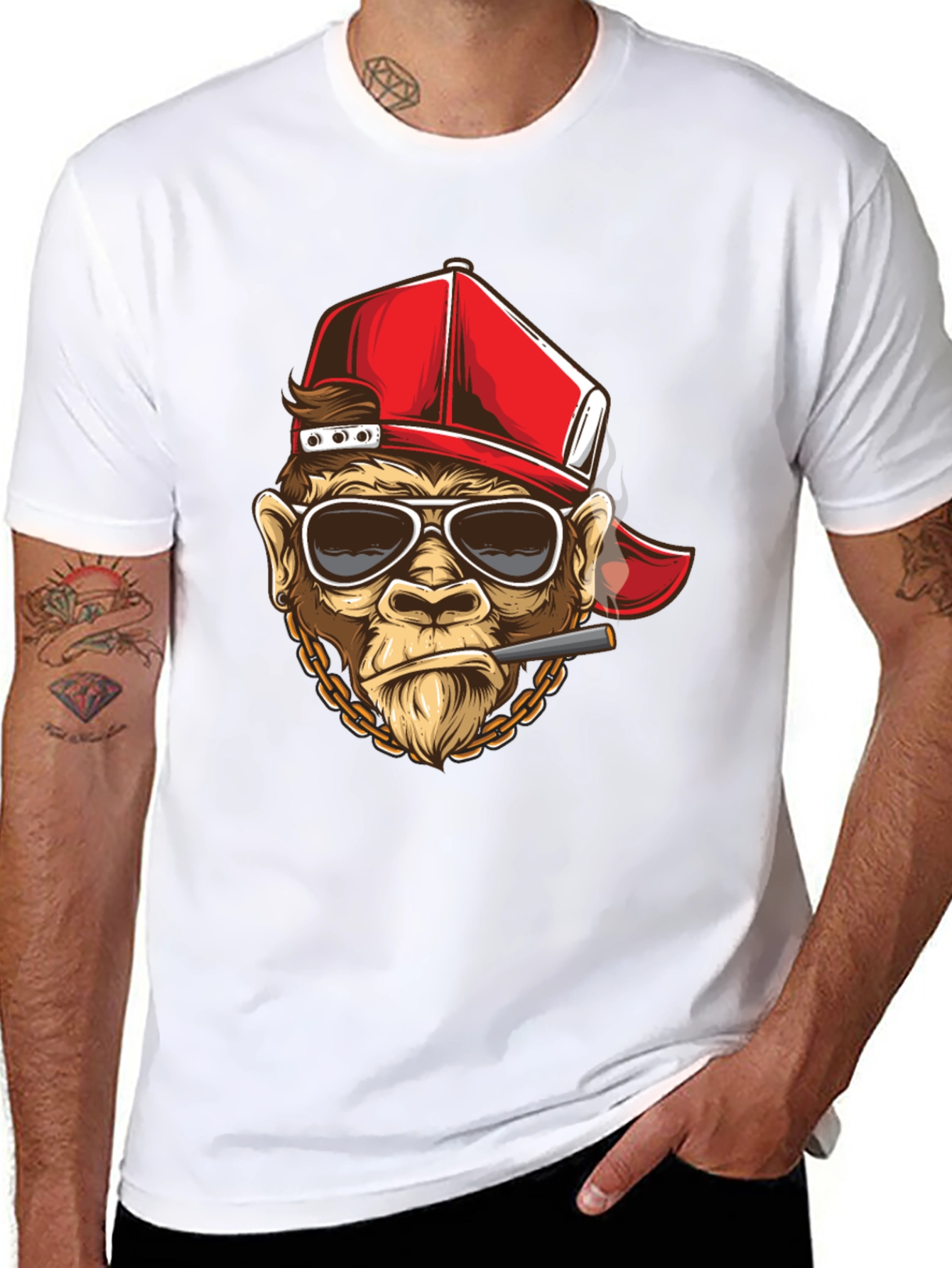 Cool Ape Graphic T-Shirt
