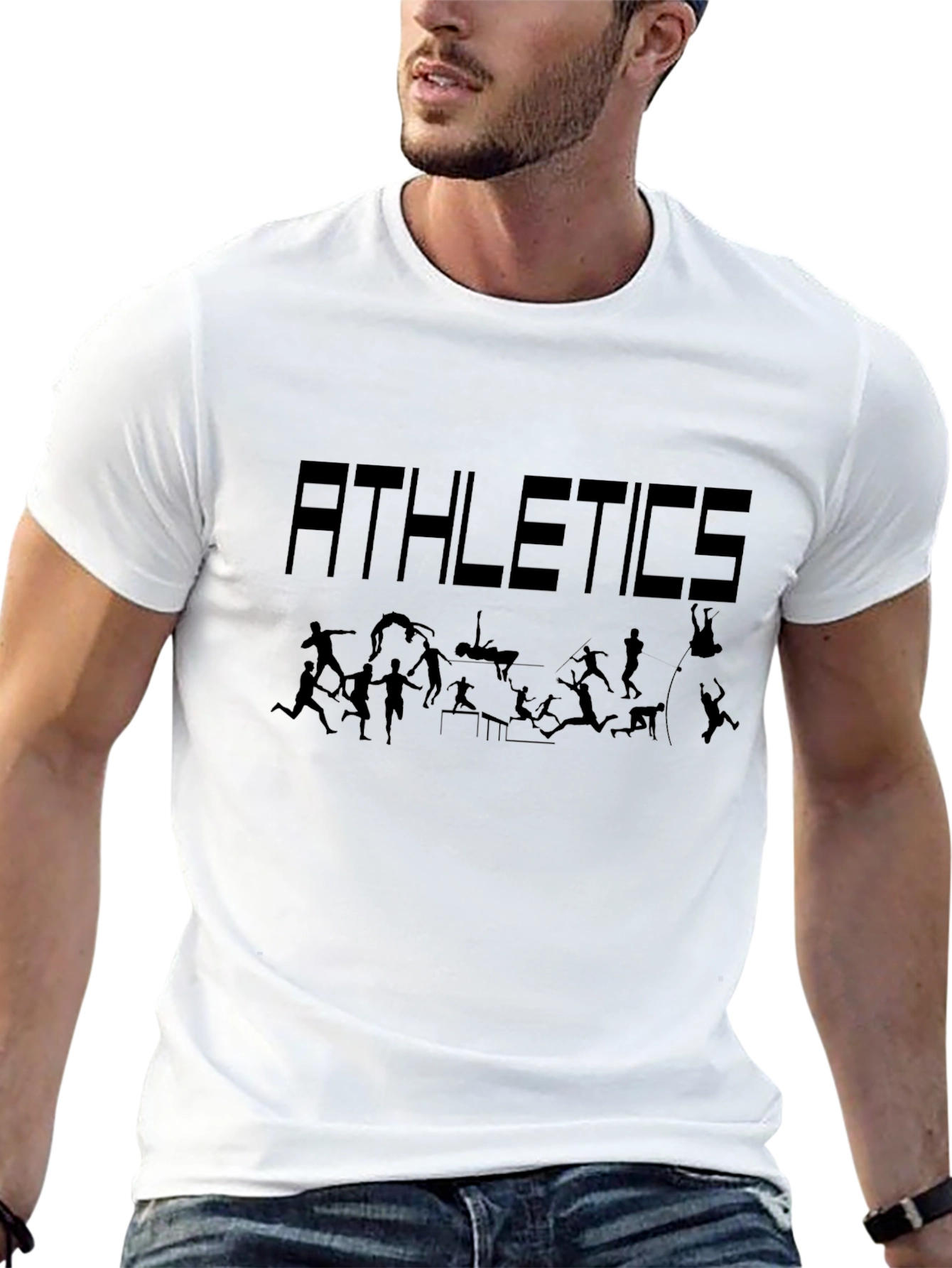 Athletics Silhouette Graphic T-Shirt