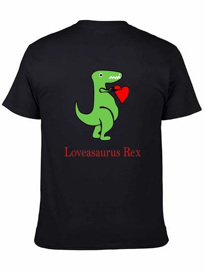 Loveasaurus Rex T-Shirt - Dinosaur Heart Tee