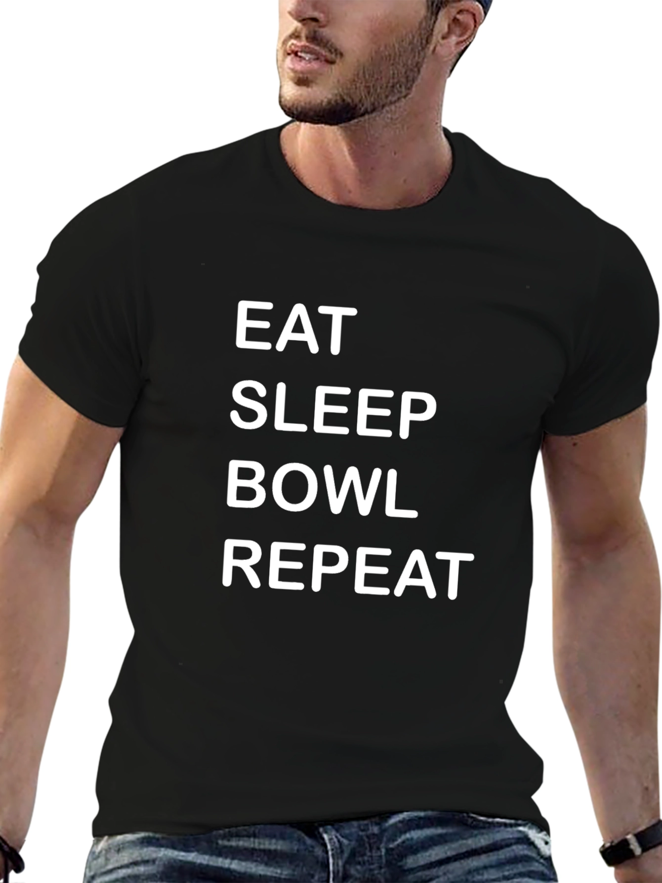 Eat Sleep Bowl Repeat T-Shirt