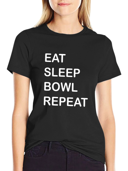 Eat Sleep Bowl Repeat T-Shirt