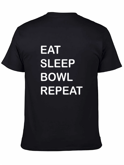 Eat Sleep Bowl Repeat T-Shirt