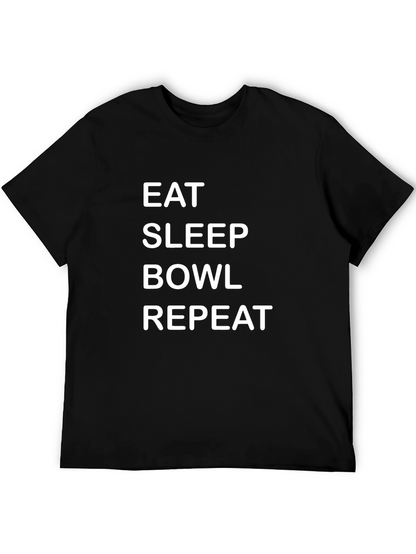 Eat Sleep Bowl Repeat T-Shirt