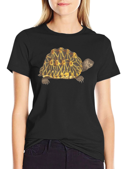 Turtle Graphic Tee - Stylish Black T-Shirt
