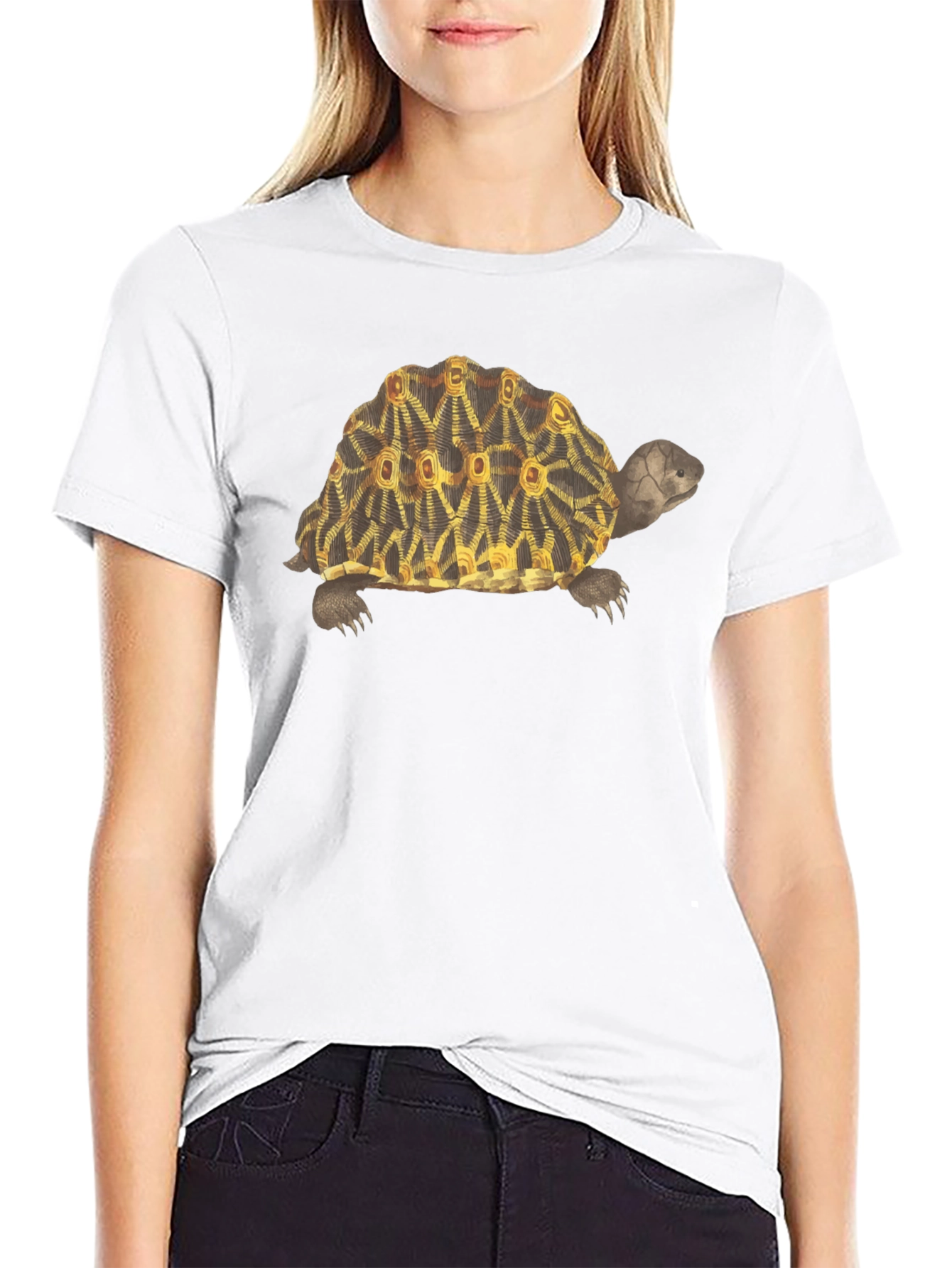 Turtle Graphic Tee - Stylish Black T-Shirt