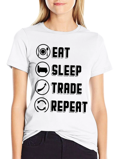 Eat Sleep Trade Repeat T-Shirt