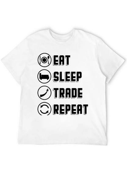 Eat Sleep Trade Repeat T-Shirt