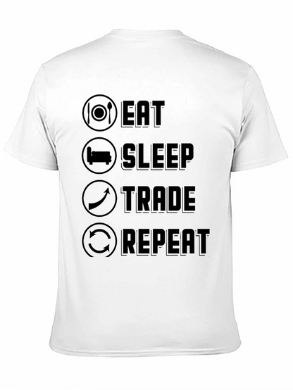 Eat Sleep Trade Repeat T-Shirt