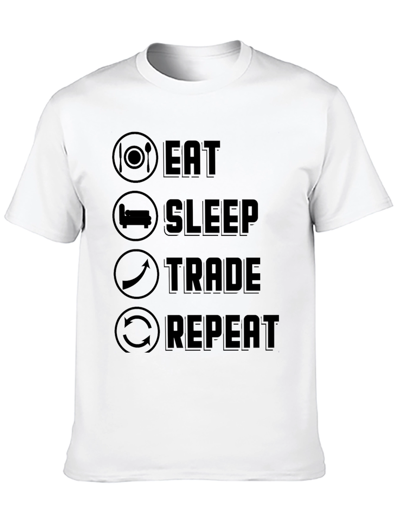 Eat Sleep Trade Repeat T-Shirt