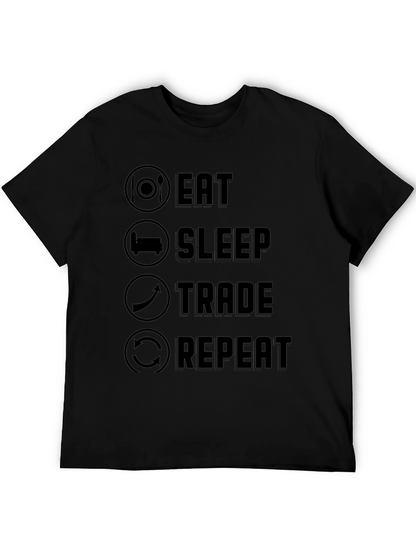 Eat Sleep Trade Repeat T-Shirt