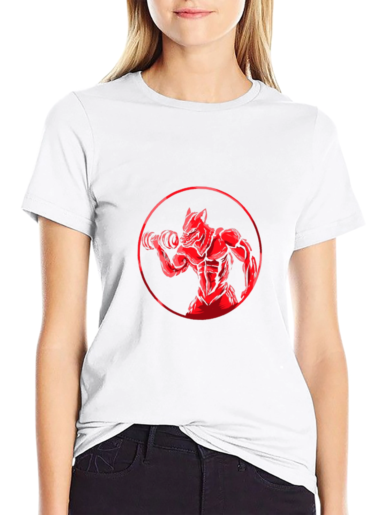 Red Wolf Gym T-Shirt