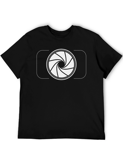 Camera Lens Aperture Graphic T-Shirt