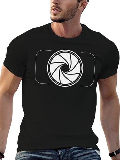 Camera Lens Aperture Graphic T-Shirt