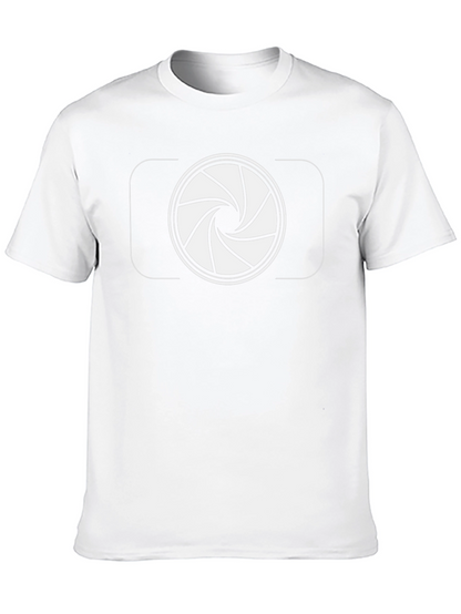 Camera Lens Aperture Graphic T-Shirt