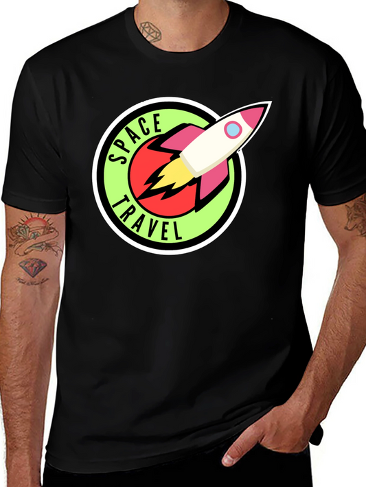 Space Travel Graphic T-Shirt