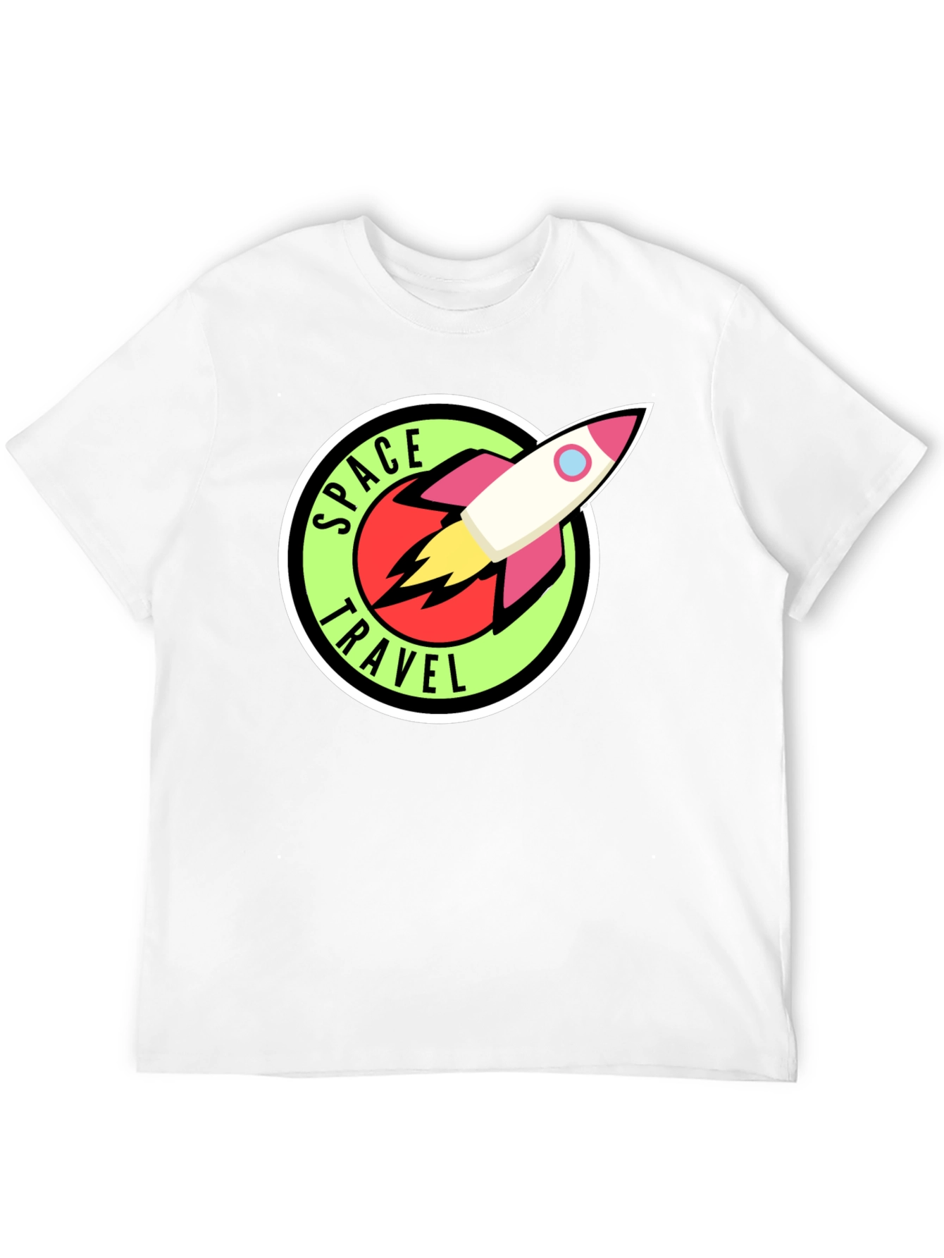 Space Travel Graphic T-Shirt