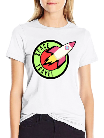 Space Travel Graphic T-Shirt