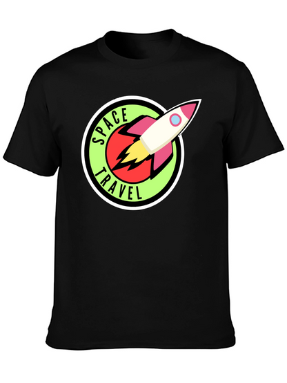 Space Travel Graphic T-Shirt