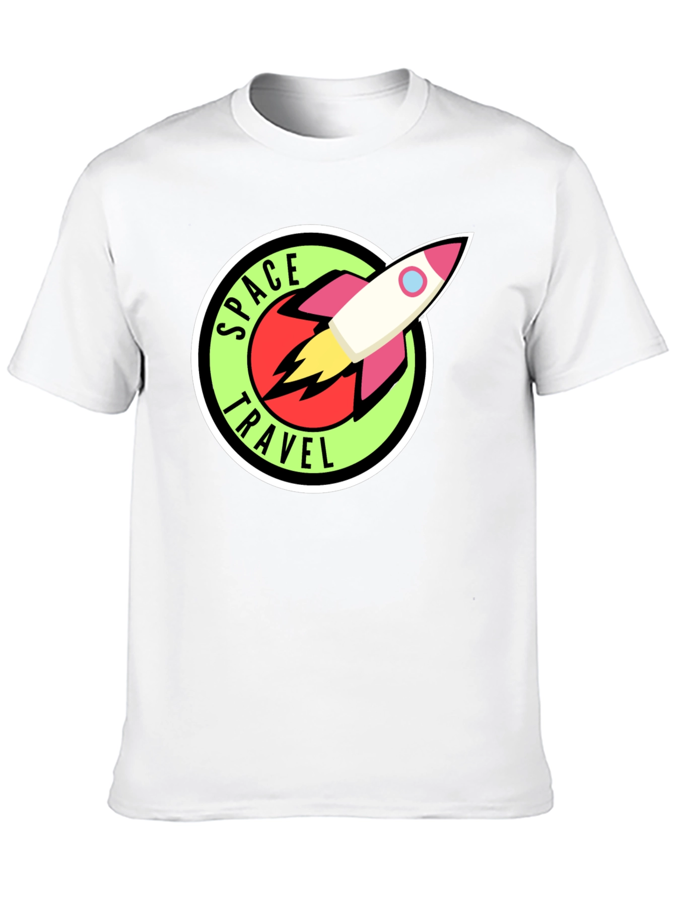 Space Travel Graphic T-Shirt