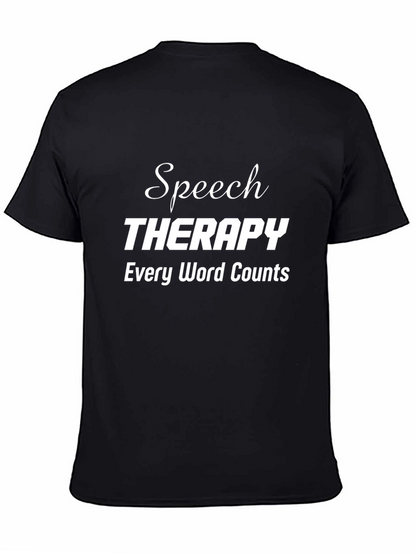 Speech Therapy T-Shirt - Every Word Counts