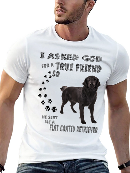 Flat Coated Retriever Dog T-Shirt