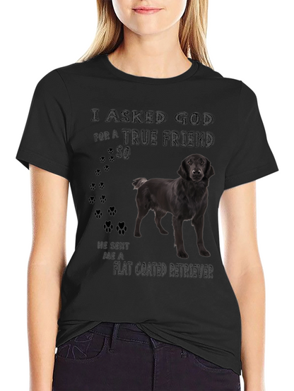 Flat Coated Retriever Dog T-Shirt