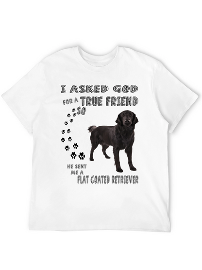 Flat Coated Retriever Dog T-Shirt