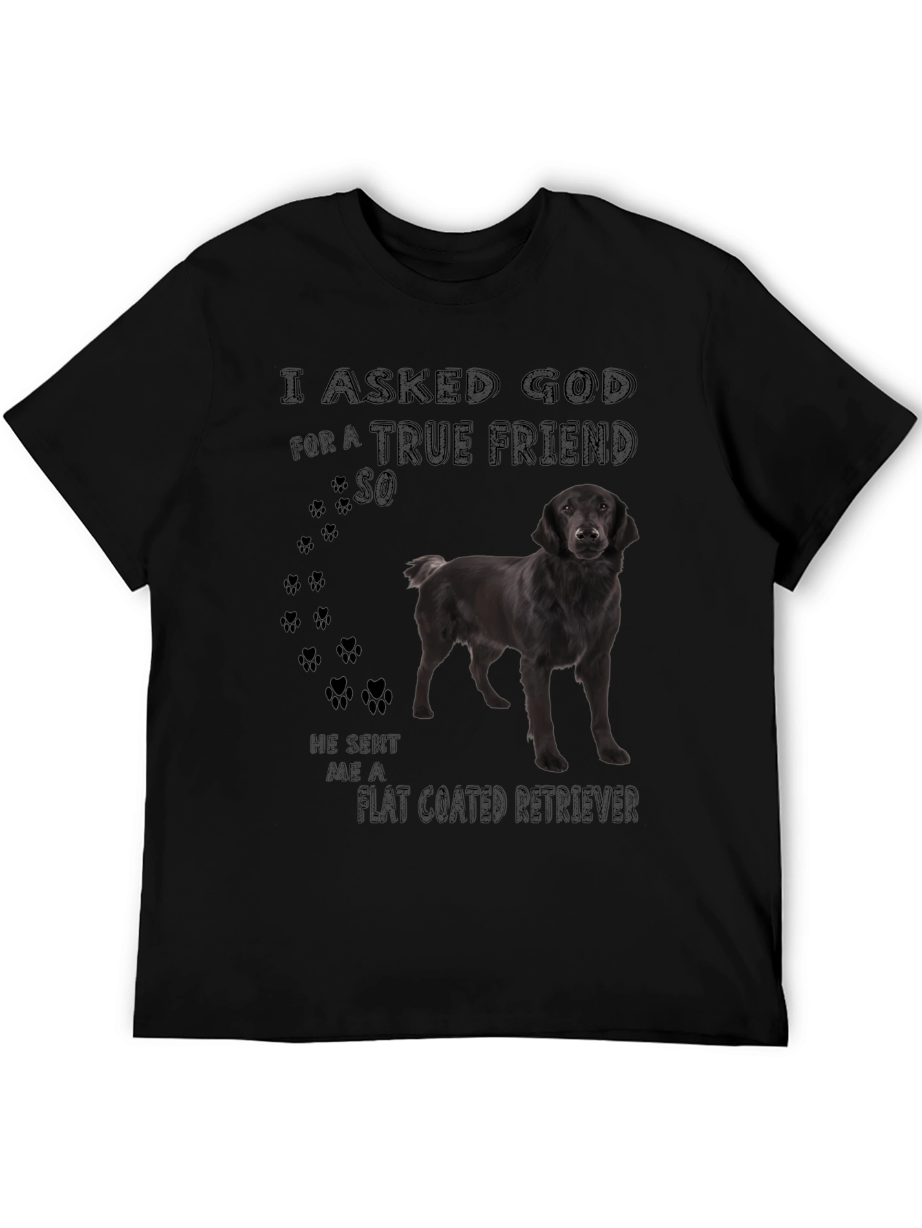 Flat Coated Retriever Dog T-Shirt