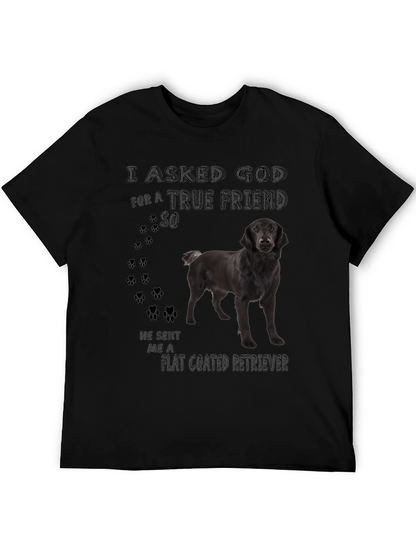 Flat Coated Retriever Dog T-Shirt