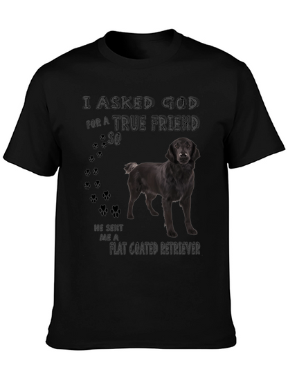 Flat Coated Retriever Dog T-Shirt