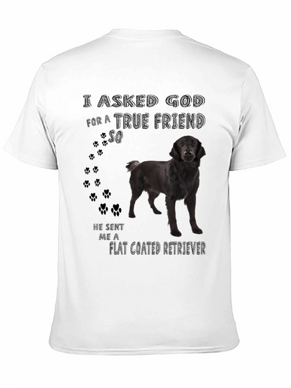 Flat Coated Retriever Dog T-Shirt