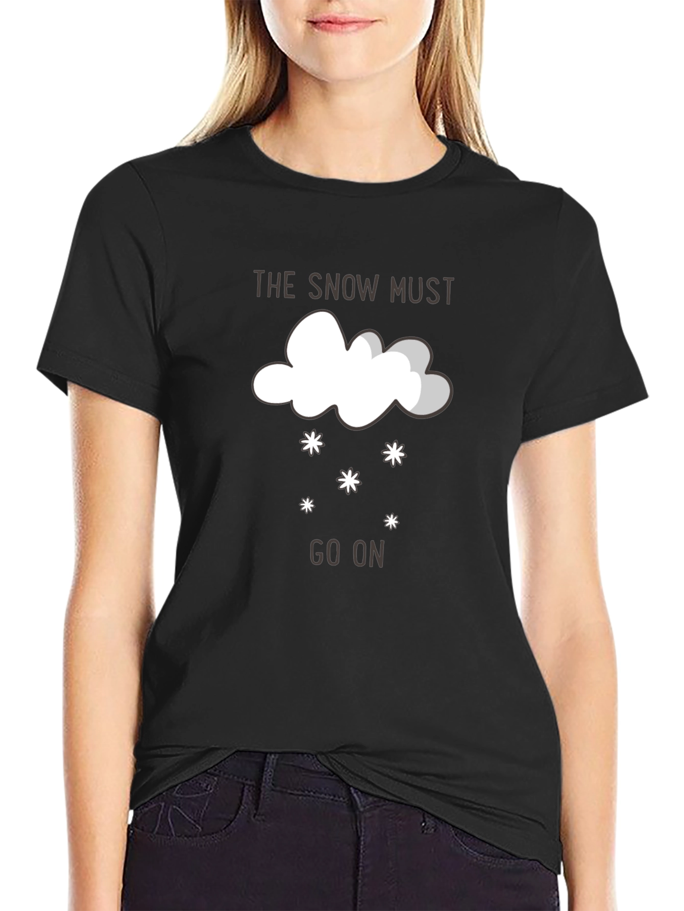 The Snow Must Go On Graphic T-Shirt
