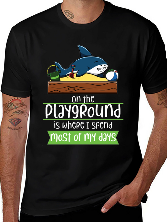 Playground Shark Graphic Tee