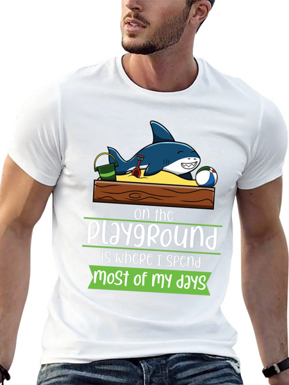 Playground Shark Graphic Tee