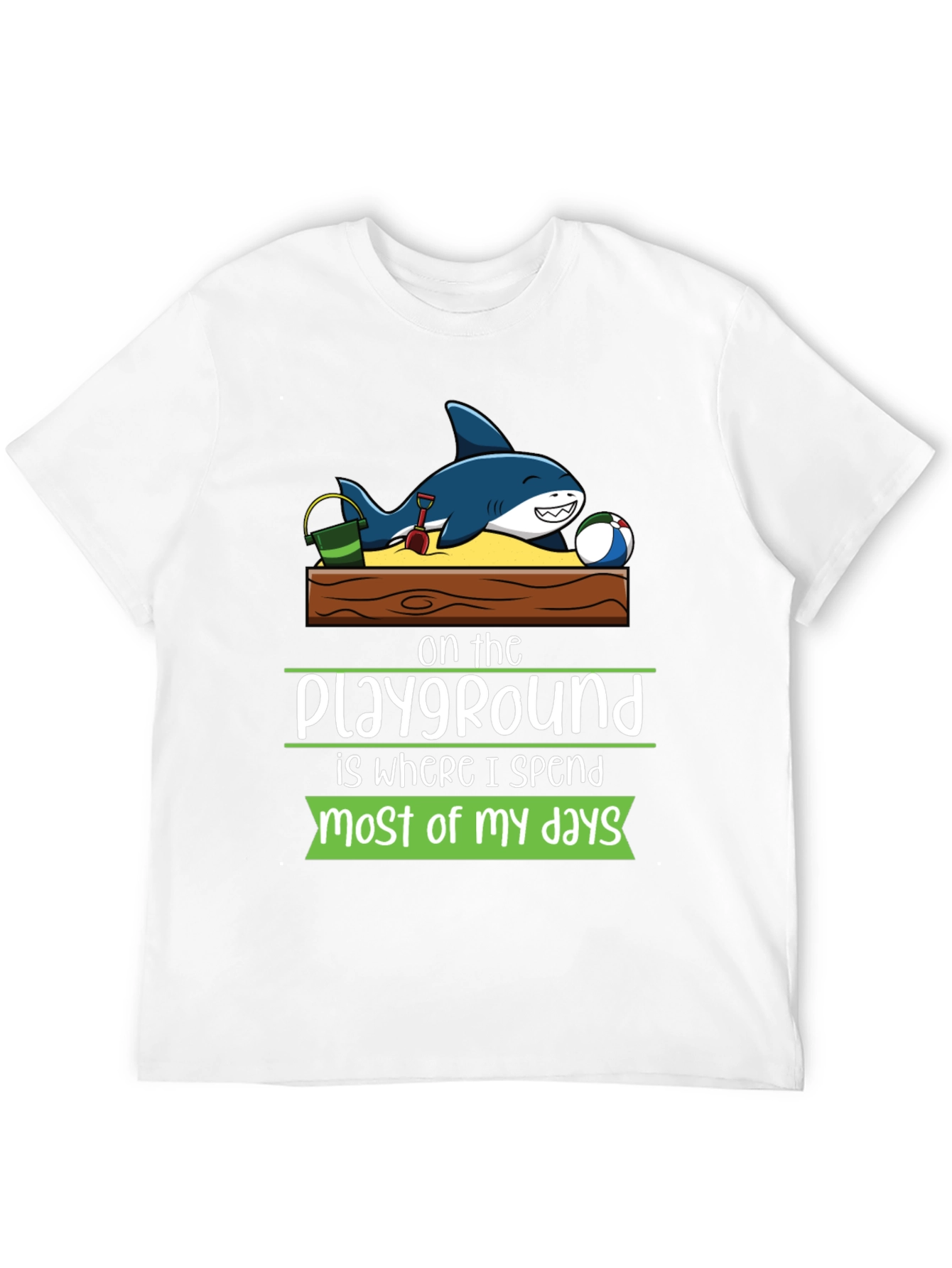 Playground Shark Graphic Tee