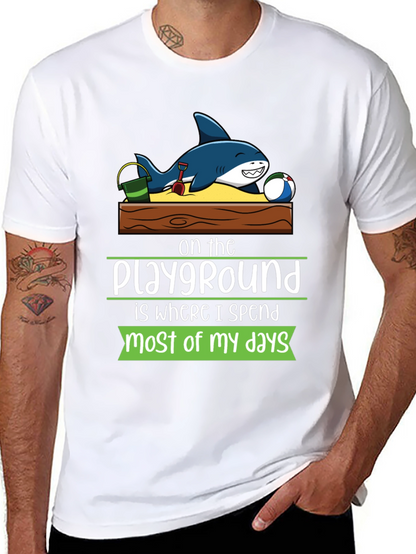 Playground Shark Graphic Tee