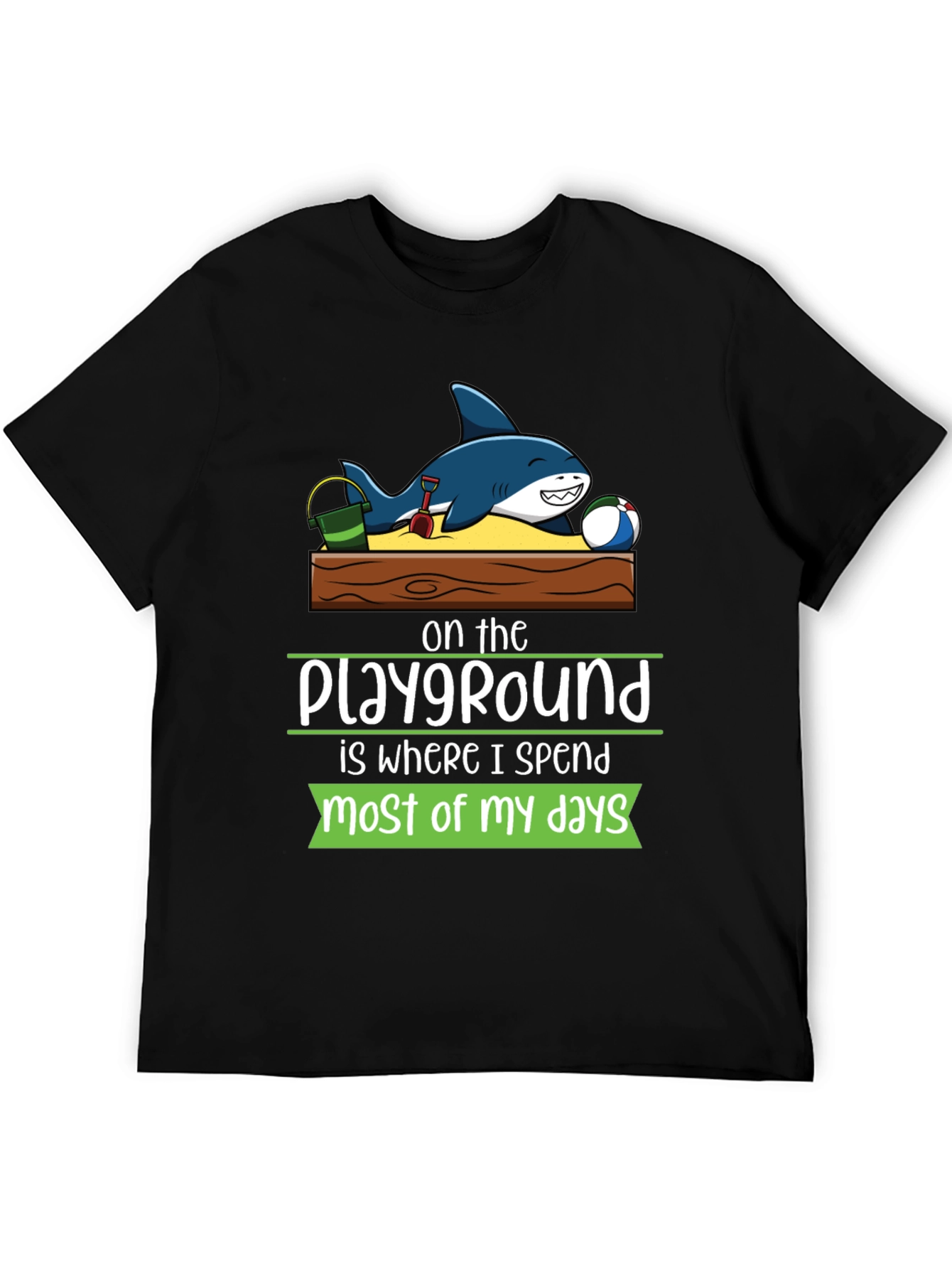 Playground Shark Graphic Tee