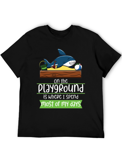 Playground Shark Graphic Tee