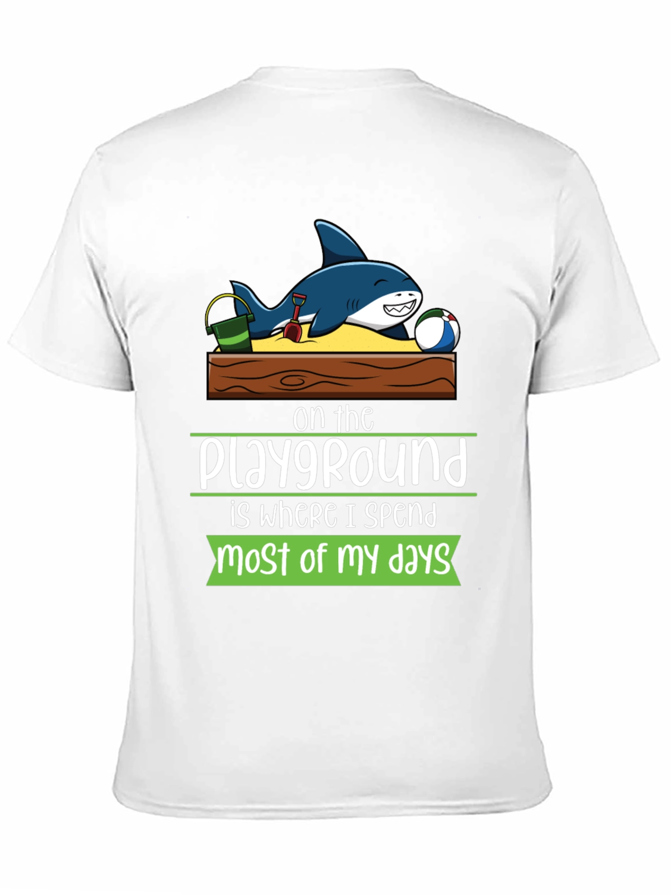 Playground Shark Graphic Tee