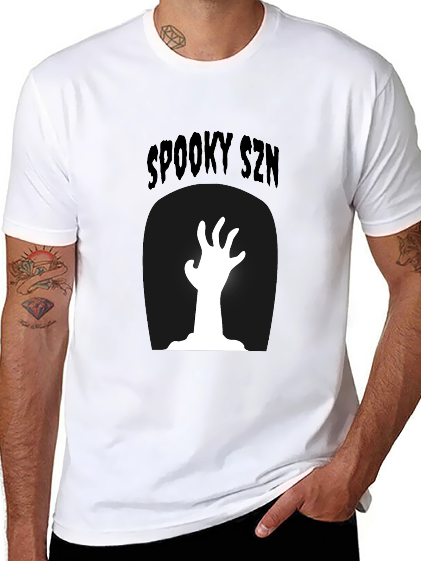 Spooky SZN Zombie Hand T-Shirt