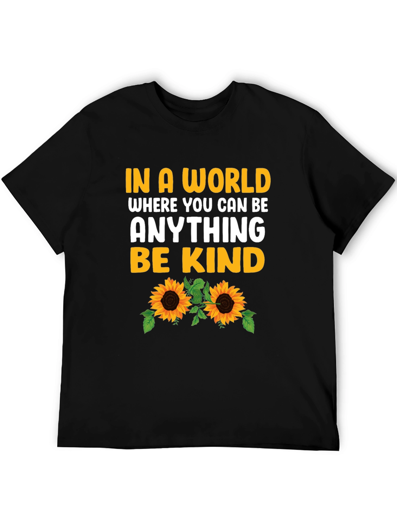 Be Kind Sunflower Graphic Tee