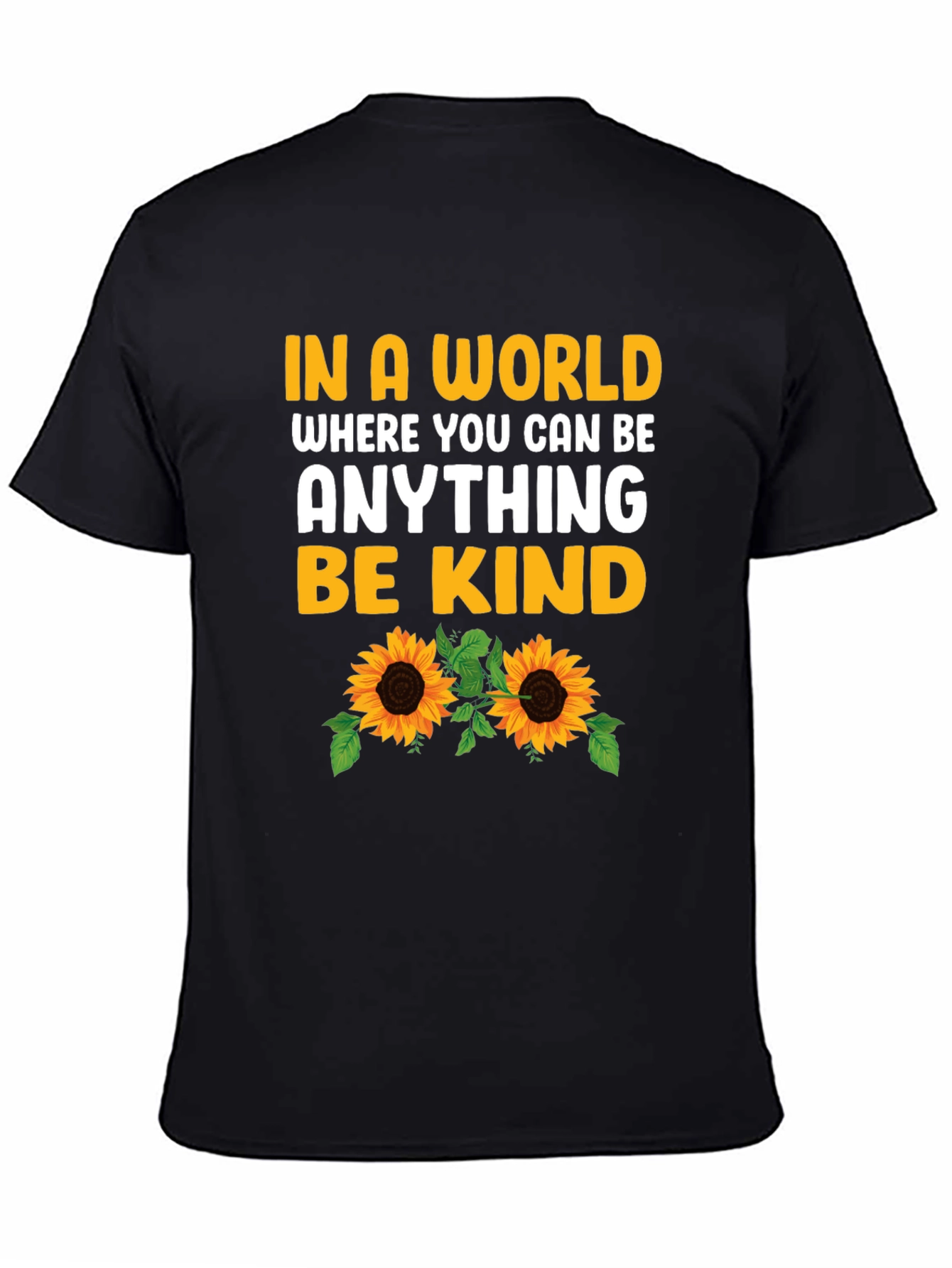 Be Kind Sunflower Graphic Tee