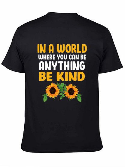 Be Kind Sunflower Graphic Tee