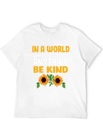 Be Kind Sunflower Graphic Tee